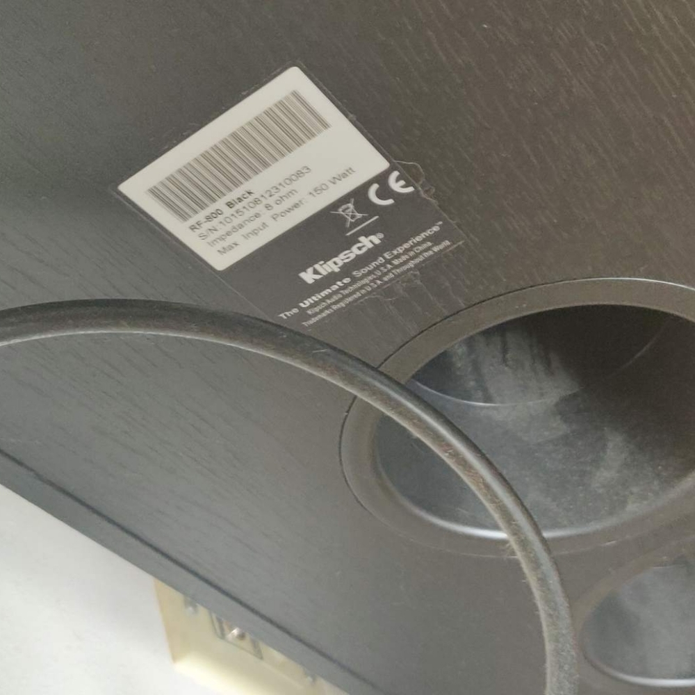 Klipsh Reference Floor speakers with Harman Kardon